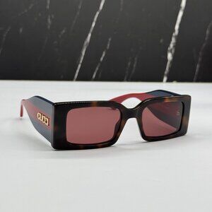 NEW GUCCI GG1860S 002 HAVANA BLUE RED UNISEX SUNGLASSES GUCCI